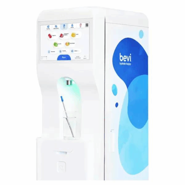 Standing up Bevi Water Cooler